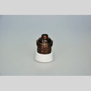 Fatning E27 med porcel�nsring 