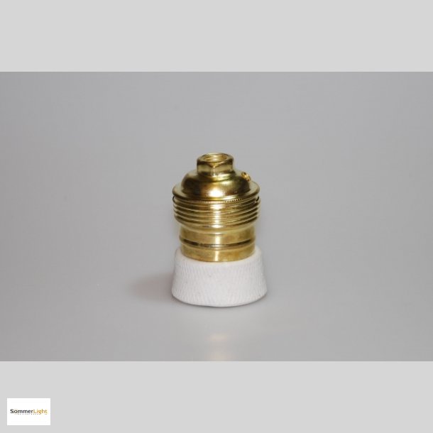 Fatning E27 med porcelnsring